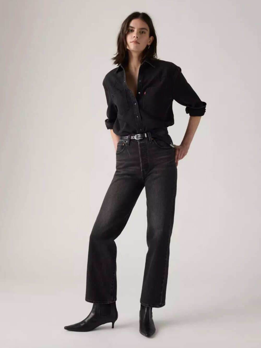 Levis Ribcage Straight Ankle Women's Jeans